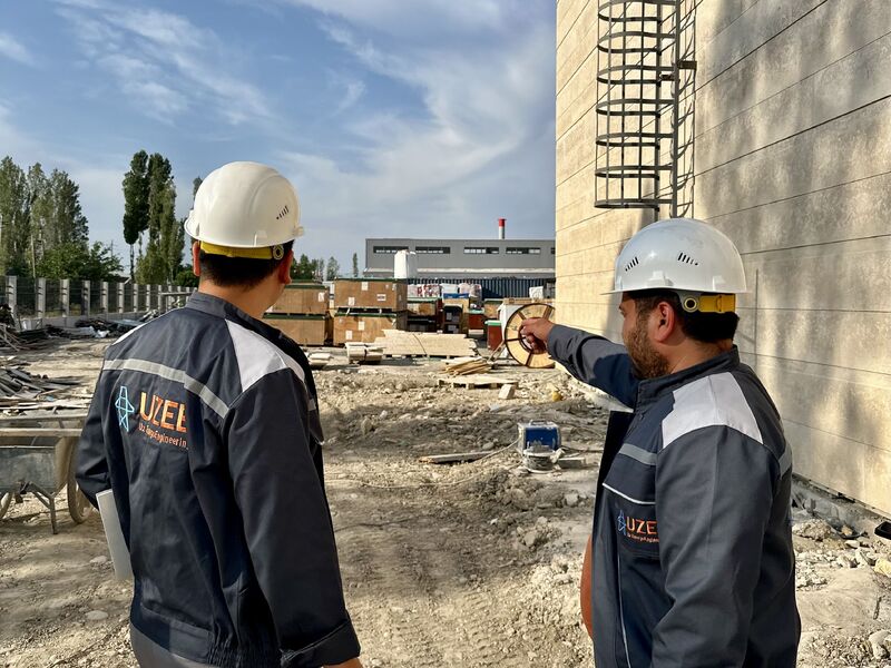 UZEE провела авторский надзор на подстанции «Янги Тошкент-1» 220/35 кВ GIS