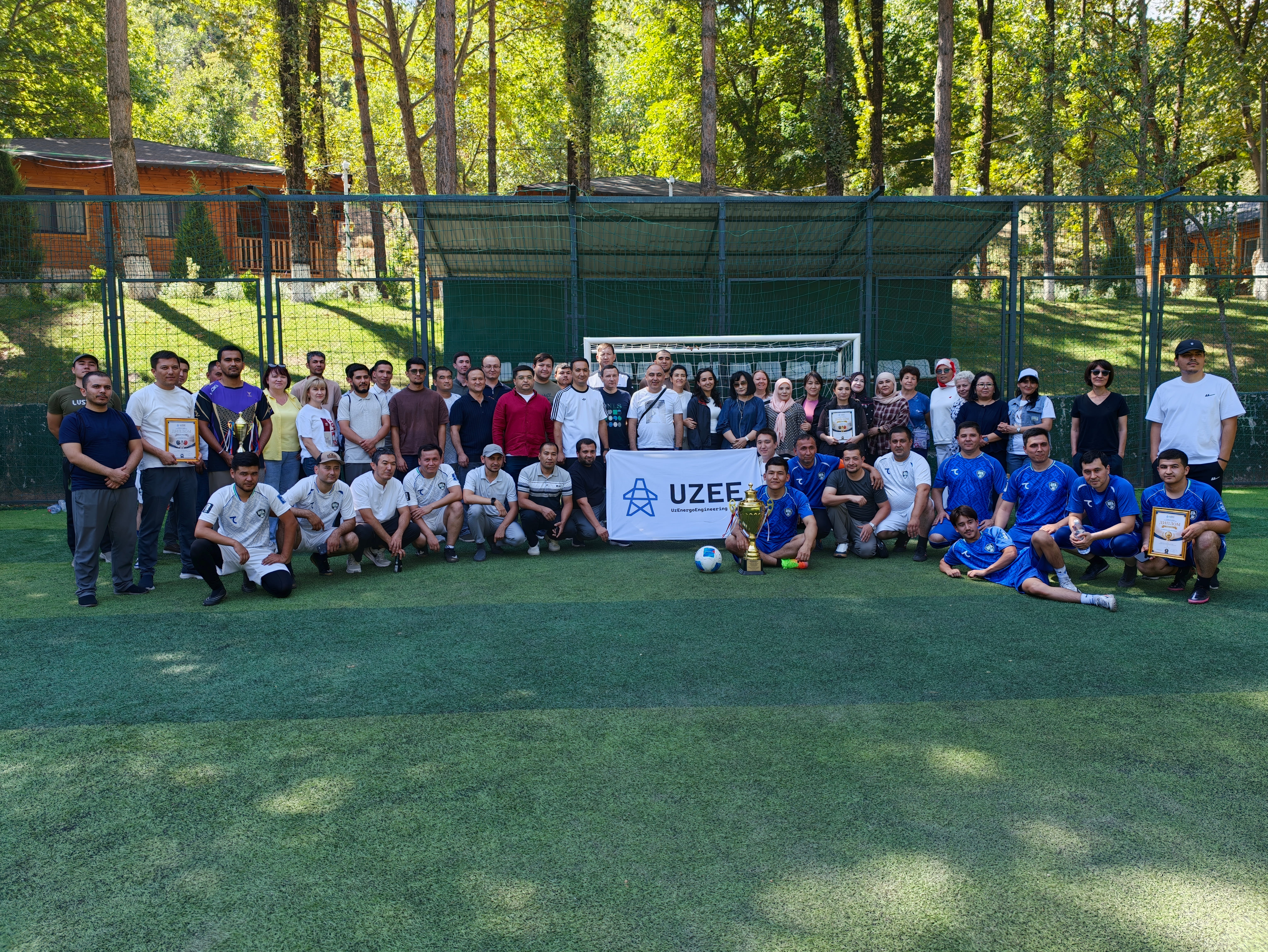 Team spirit beyond the workplace too: O'ZENERGOINJINIRING Sports Day