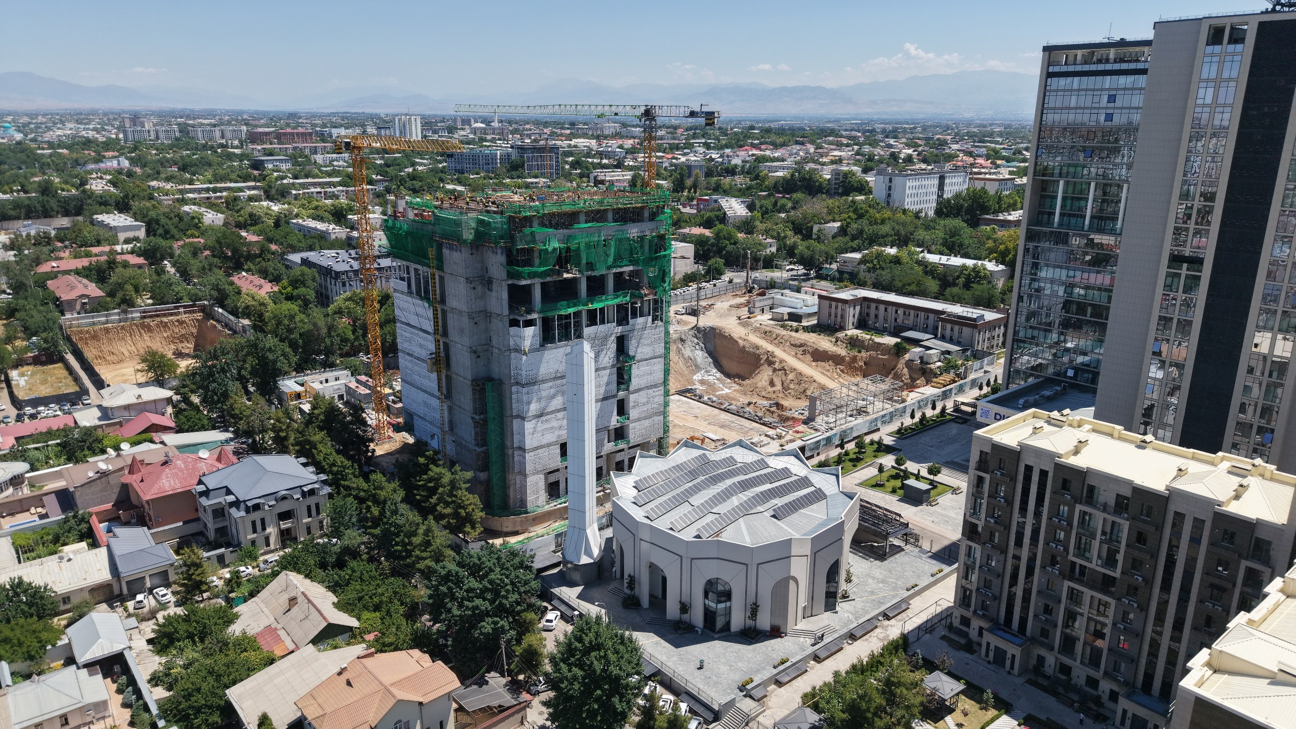 Внешнее электроснабжение центра обработки данных «DataVolt» в городе Ташкенте